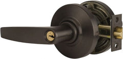 Schlage - Entrance Lever Lockset for 1-3/8" Thick Doors - Exact Industrial Supply