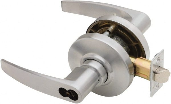 Schlage - Classroom Lever Lockset for 1-3/8" Thick Doors - Exact Industrial Supply