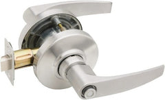 Schlage - Privacy Lever Lockset for 1-3/8" Thick Doors - Exact Industrial Supply