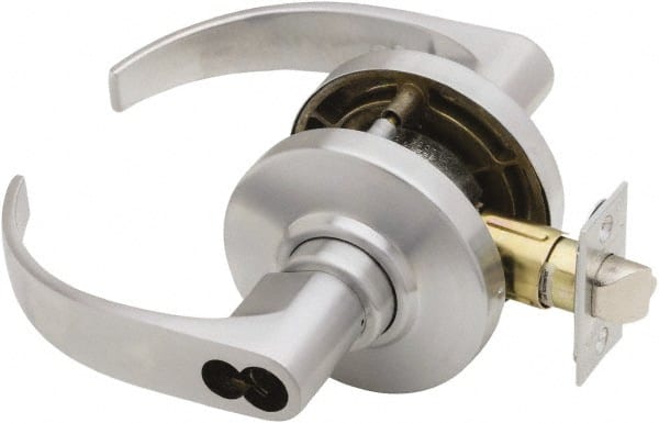 Schlage - Classroom Lever Lockset for 1-3/8" Thick Doors - Exact Industrial Supply