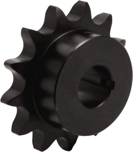 Tritan - 36 Teeth, 3/4" Chain Pitch, Chain Size 60, Finished Bore Sprocket - 8.606" Pitch Diam, 9.016" Outside Diam - Exact Industrial Supply