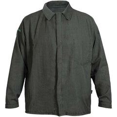 National Safety Apparel - Size 2XL Green Flame Resistant/Retardant Jacket - Exact Industrial Supply