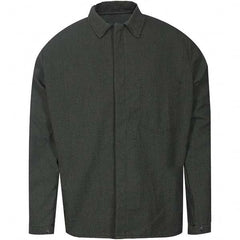 National Safety Apparel - Size 5XL Green Flame Resistant/Retardant Jacket - Exact Industrial Supply