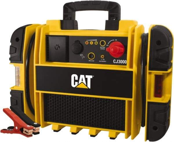 Cat - 12 Volt Commercial Jump Starter/Charger - 1,000 Amps, 2,000 Peak Amps - Exact Industrial Supply