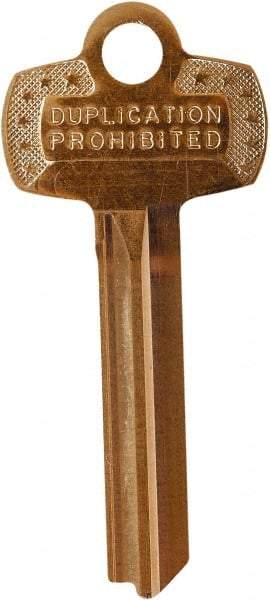 Stanley - Kwikset Key Blank - Brass/Zinc Alloy - Exact Industrial Supply