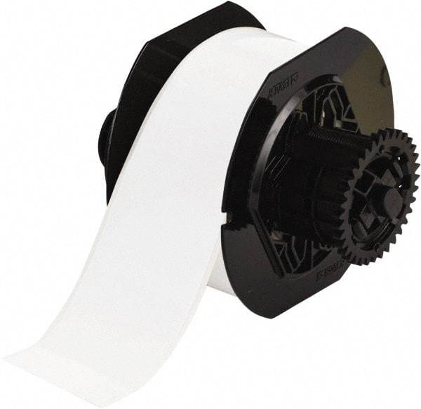 Brady - Labels, Ribbons & Tapes Type: Vinyl Labels Color: White - Exact Industrial Supply