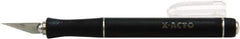 X-ACTO - Stainless Steel Hobby Knife with 3 Blades - #11 Blade, Ergonomic Comfort Handle - Exact Industrial Supply