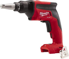 Milwaukee Tool - 18 Volt Pistol Grip Cordless Screwdriver - 0 to 4,500 RPM, 124 In/Lb Torque - Exact Industrial Supply