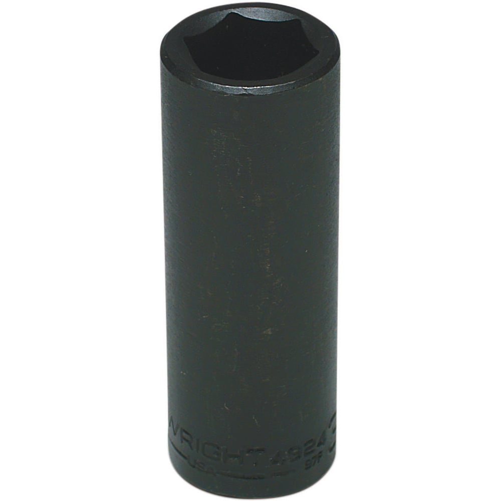 Impact Socket: 6-Point, 3-1/2″ OAL