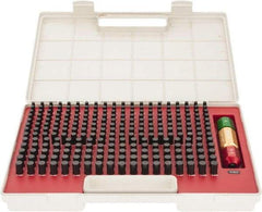 SPI - 250 Piece, 0.251-0.5 Inch Diameter Plug and Pin Gage Set - Minus 0.0002 Inch Tolerance, Class ZZ - Exact Industrial Supply