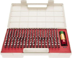 SPI - 250 Piece, 5-9.98mm Diameter Plug and Pin Gage Set - Plus 0.005mm Tolerance, Class ZZ - Exact Industrial Supply