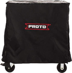 Proto - Tool Box Nylon Workstation Cover - 57" Wide x 26" High, Black, For J555743-13, J555743-11 - Exact Industrial Supply