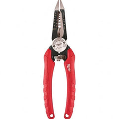 Milwaukee Tool - Wire & Cable Strippers Type: Wire Stripper/Cutter/Crimper Maximum Capacity: 18 AWG Solid, 20 AWG Stranded - Exact Industrial Supply