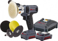 Ingersoll-Rand - 2 to 3" Disc, 7,600 RPM, Cordless Handheld Disc Sander - 12 Volts - Exact Industrial Supply