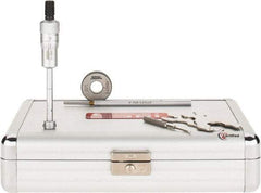 SPI - 0.425 to 0.5", 2.11" Gage Depth, Mechanical Inside Hole Micrometer - 0.0001" Graduation, 0.00016" Accuracy, Ratchet Stop Thimble - Exact Industrial Supply