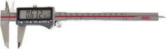 SPI - 0 to 8" Range 0.0005" Resolution, IP54 Electronic Caliper - Stainless Steel with 2" Stainless Steel Jaws, 0.001" Accuracy, Wireless Output - Exact Industrial Supply