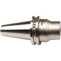 Emuge - CAT40 Taper Shank, 3/4" Hole Diam x 40mm Nose Diam Milling Chuck - 62mm Projection, Through-Spindle Coolant, Balanced to 20,000 RPM - Exact Industrial Supply