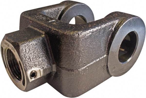 Taper Line - Air Cylinder Rod Clevis - Use with 1/2" Bore - Exact Industrial Supply