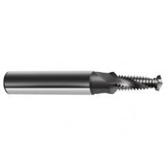 M12 x 1.5 2FL Carbide 2XD Drill/Thread Mill-TiCN - Exact Industrial Supply