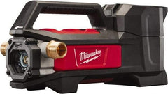 Milwaukee Tool - 1/4 hp, 18 Amp Rating, 18 Volts, Full-On Operation, Nonsubmersible Pump - Plastic Housing - Exact Industrial Supply