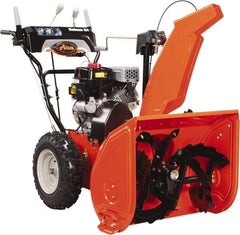 Ariens - 24" Clearing Width Self Propelled Snow Blower - 6 Forward Speeds, 2 Reverse Speeds, 12.5 Ft/Lb Gross Torque, Electric Start, 45.3" High x 26.4" Wide x 58.6" Deep - Exact Industrial Supply
