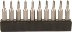 Wiha - #1, Phillips Screwdriver Bit - 28mm OAL - Exact Industrial Supply