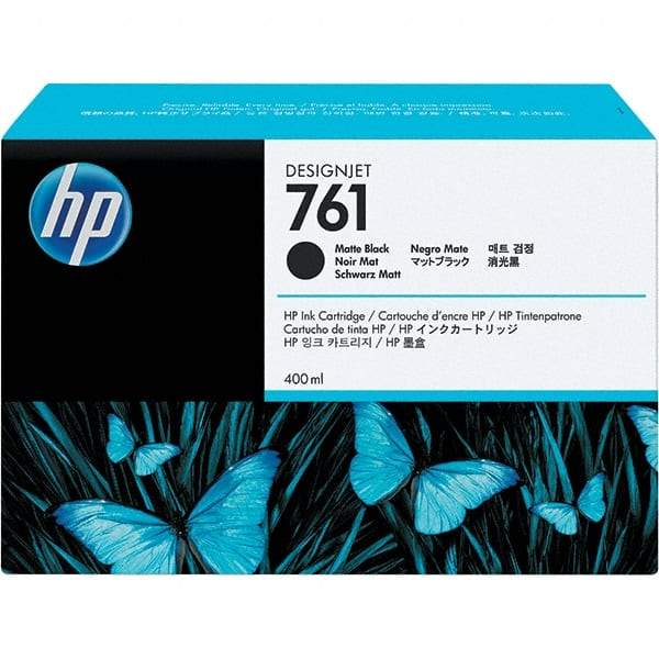 Hewlett-Packard - Matte Black Ink Cartridge - Use with HP Designjet T7100 - Exact Industrial Supply