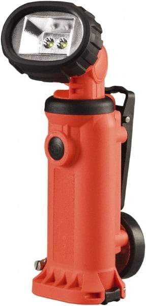 Streamlight - White LED Bulb, 163 Lumens, Industrial/Tactical Flashlight - Orange Plastic Body, 1 4.8 V\xB6Sub-C NiCad Battery Included - Exact Industrial Supply