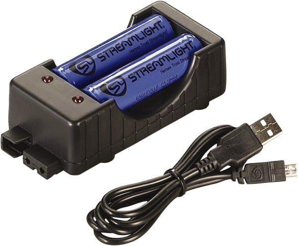 Streamlight - Battery Chargers Battery Size Compatibility: 3.7V Battery Chemistry Compatibility: Lithium-Ion - Exact Industrial Supply