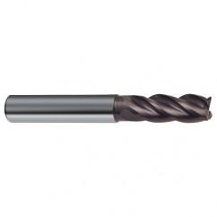 3mm Dia. - 57mm OAL - 4 FL Variable Helix Nano-A Carbide End Mill - Exact Industrial Supply