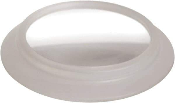 Vision Engineering - 4 Diopter, 0.21' Long x 2-1/2" Wide, Glass & Silicone Task & Machine Light Magnifier Lens - Clear, For Use with Magnifiers, cUL Listed - Exact Industrial Supply