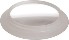 Vision Engineering - 4 Diopter, 0.21' Long x 2-1/2" Wide, Glass & Silicone Task & Machine Light Magnifier Lens - Clear, For Use with Magnifiers, cUL Listed - Exact Industrial Supply
