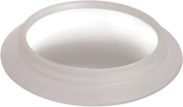 Vision Engineering - 6 Diopter, 0.21' Long x 2-1/2" Wide, Glass & Silicone Task & Machine Light Magnifier Lens - Clear, For Use with Magnifiers, cUL Listed - Exact Industrial Supply
