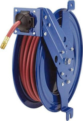 CoxReels - 50' Spring Retractable Hose Reel - 300 psi, Hose Not Included - Exact Industrial Supply