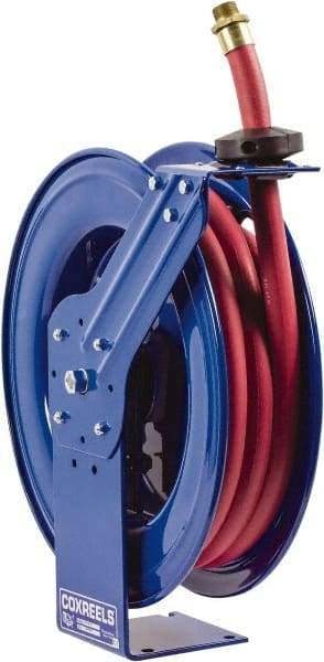 CoxReels - 25' Spring Retractable Hose Reel - 300 psi, Hose Included - Exact Industrial Supply