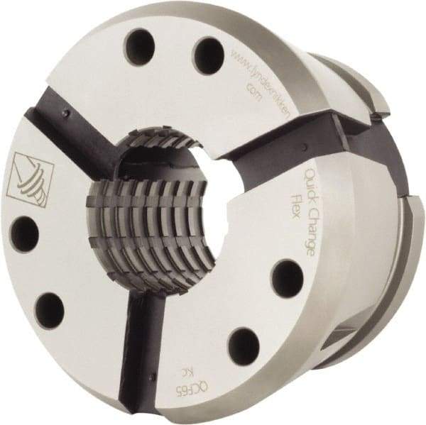 Lyndex - 1-1/2", Series QCFC65, QCFC Specialty System Collet - 1-1/2" Collet Capacity, 0.0004" TIR - Exact Industrial Supply