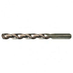 9.00mm RHS / RHC HSS-CO 8% (M42) 135 Degree Split Point Heavy Duty Cobalt Drill - Straw / Gold Oxide - Exact Industrial Supply