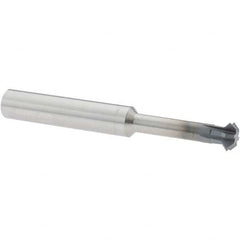 Accupro - 5/16° 5/16" Cut Diam, 1/8" Cut Width, 5/16" Shank, Solid Carbide Double-Angle Cutter - Exact Industrial Supply