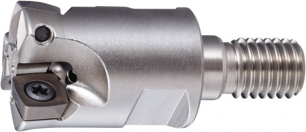 Indexable High-Feed Face Mills; Minimum Cutting Diameter: 9.40 mm; Maximum Cutting Diameter: 18.00 mm; Maximum Depth Of Cut: 27.00 mm; Compatible Insert Size Code: 07; Maximum Ramping Angle: 0; Series: 78015; Cutter Style: PHC; Number of Cutter Inserts: 2