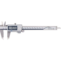 Mitutoyo - 0 to 150mm Range, 0.01mm Resolution, Electronic Caliper - Steel with 40mm Steel Jaws, 0.02mm Accuracy - Exact Industrial Supply