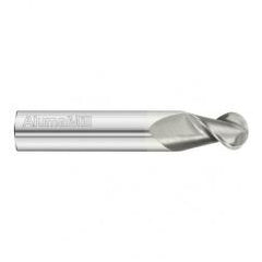 1/2 x 3/4 x 3 2 Flute Ball Nose AlumaMill End Mill- Series 3825STB - Exact Industrial Supply