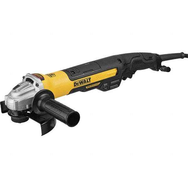 DeWALT - 5 & 6" Wheel Diam, 9,000 RPM, Corded Angle & Disc Grinder - 5/8-11 Spindle, 13 Amps - Exact Industrial Supply