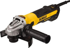 DeWALT - 5 & 6" Wheel Diam, 9,000 RPM, Corded Angle & Disc Grinder - 5/8-11 Spindle, 13 Amps - Exact Industrial Supply