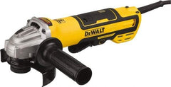 DeWALT - 5" Wheel Diam, 10,500 RPM, Corded Angle & Disc Grinder - 5/8-11 Spindle, 13 Amps - Exact Industrial Supply