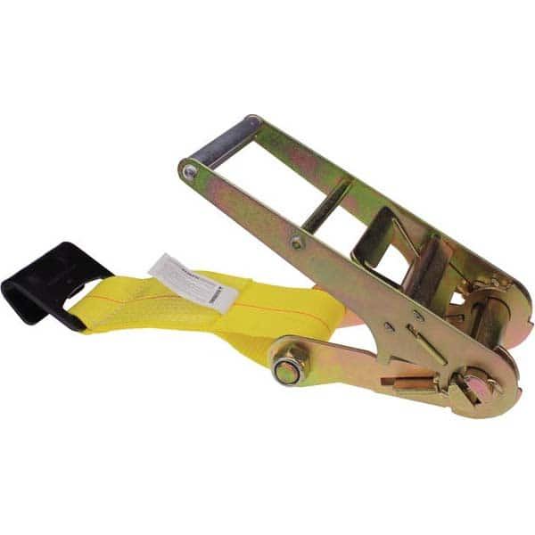 US Cargo Control - Slings & Tiedowns (Load-Rated) Type: Ratchet Tie Down Width (Inch): 4 - Exact Industrial Supply