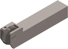 Made in USA - RH Cut, Straight & Diamond, 3/4" Wide x 3/4" High x 3-3/8" Long Square Shank, Fixed Bump Knurlers - 1 Knurl Required (Included), 1" Diam x 0.197" Wide Face, 5/16" Hole Diam, Series M - Exact Industrial Supply