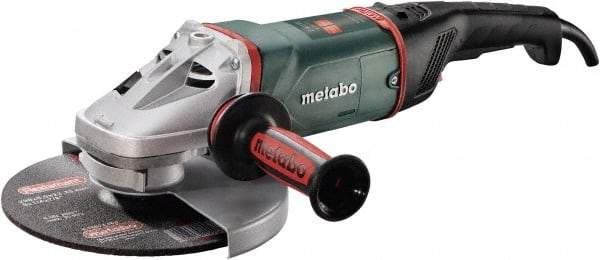 Metabo - 9" Wheel Diam, 6,600 RPM, Corded Angle & Disc Grinder - 5/8-11 Spindle, 15 Amps - Exact Industrial Supply