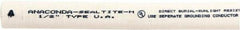 Anaconda Sealtite - 1/2" Trade Size, 1,000' Long, Flexible Liquidtight Conduit - Galvanized Steel & PVC, 12.7mm ID - Exact Industrial Supply