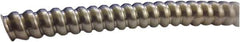 Anaconda Sealtite - 1-1/4" Trade Size, 25' Long, Flexible Metallic Conduit - Galvanized Steel, 31.75mm ID, Gray - Exact Industrial Supply