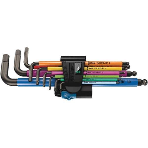 Wera - Hex Key Sets Tool Type: Hex Handle Type: L-Key Long Arm - Exact Industrial Supply